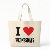 I love wednesdays icon bags