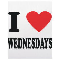 I love wednesdays icon letterhead