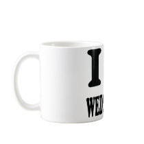 I love wednesdays icon mugs