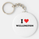 I Love Wellington Maryland Keychains