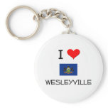 I Love Wesleyville Pennsylvania Key Chains