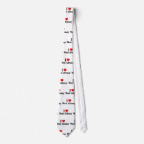 I Love West Albany, United States Neckties