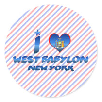 I love West Babylon, New York Sticker