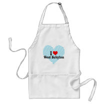 I Love West Babylon, United States Apron