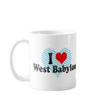 I Love West Babylon, United States Coffee Mug