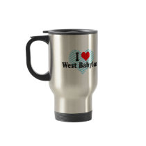 I Love West Babylon, United States Mugs