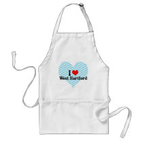 I Love West Hartford, United States Apron