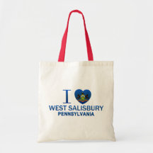 I Love West Salisbury, PA Bag