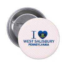 I Love West Salisbury, PA Pin