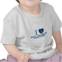 I Love West Salisbury, PA Tees