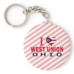 I love West Union, Ohio keychains