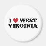I Love West Virginia magnets