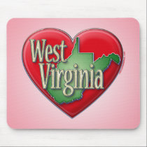 I love West Virginia mousepads