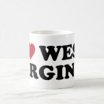 I Love West Virginia mugs