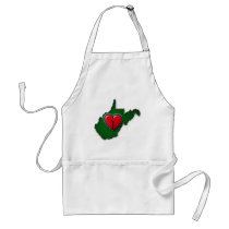 I love West Virginia Too aprons by Curious_Dreams I love West Virginia Too aprons