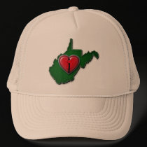 I love West Virginia Too hats