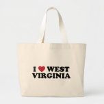 I Love West Virginia bags