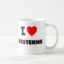 I love Westerns Coffee Mug
