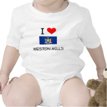I Love Weston Mills New York Tee Shirt