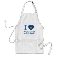 I Love Wexford, PA Aprons
