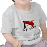 I Love Whales Baby's T-shirts