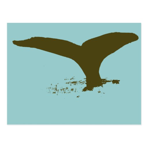 I love Whales Postcards