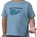 I love Whales T-Shirt by jamierushad I love Whales T-Shirt