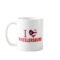I love Wheelersburg, Ohio Mugs