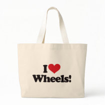 I Love Wheels! bags by visualnewbie I Love Wheels! bags