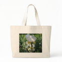 I Love White Irises bags