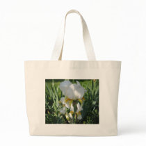 I Love White Irises bags