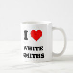 I Love White Smiths Mugs
