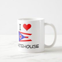 I Love Whitehouse Ohio Mugs