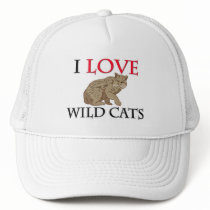 I Love Wild Cats hats by tshirtshirts I Love Wild Cats hats