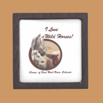I Love Wild Horses premium gift boxes