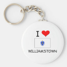 I Love Williamstown Massachusetts Key Chains