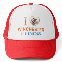 I Love Winchester, IL Hats