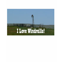 I Love Windmills! t-shirts