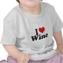 I Love Wine T Shirt