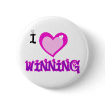 I LOVE Winning Pin