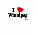 I Love Winnipeg t-shirts