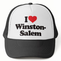 I Love Winston-Salem hats by visualnewbie I Love Winston-Salem hats