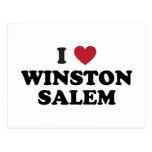 I Love Winston Salem North Carolina Post Cards