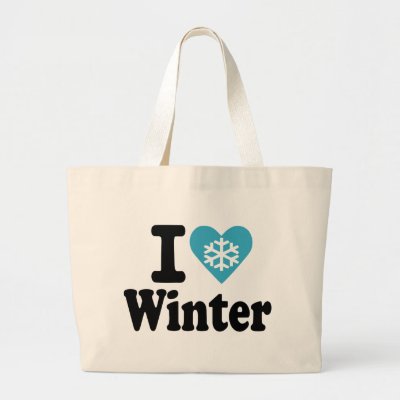 I love winter bags by