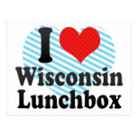 I Love Wisconsin+Lunchbox Post Cards