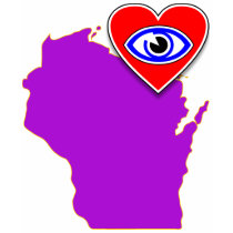 I love Wisconsin shirt F/B