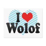 I Love Wolof Postcards