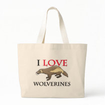 I Love Wolverines bags by tshirtshirts I Love Wolverines bags