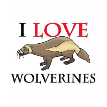 I Love Wolverines t-shirts by tshirtshirts I Love Wolverines t-shirts