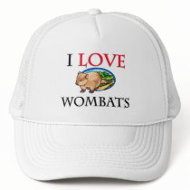 I Love Wombats hats by tshirtshirts I Love Wombats hats
